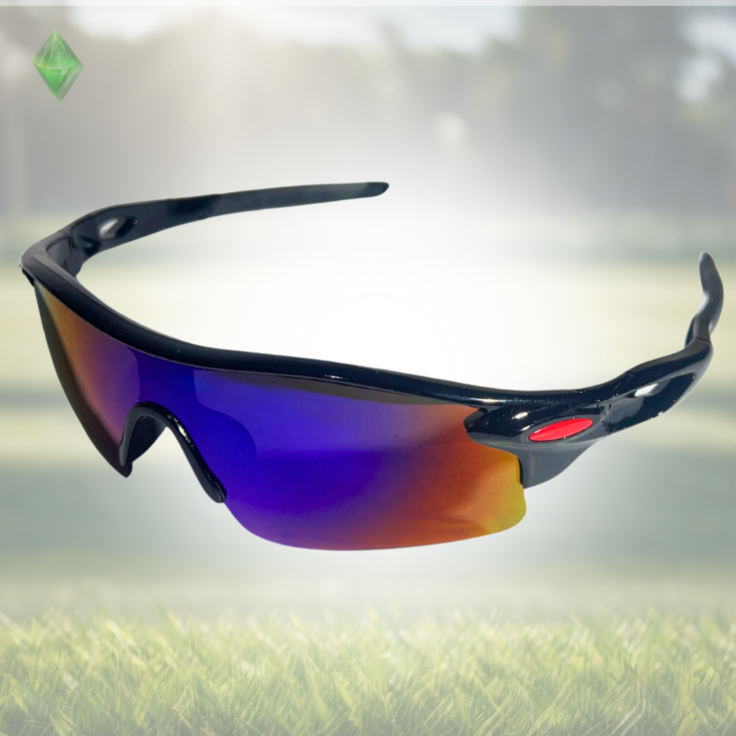 OptiView Sport Sunglasses | Blue/Purple Reflective | Polycarbonate UV400