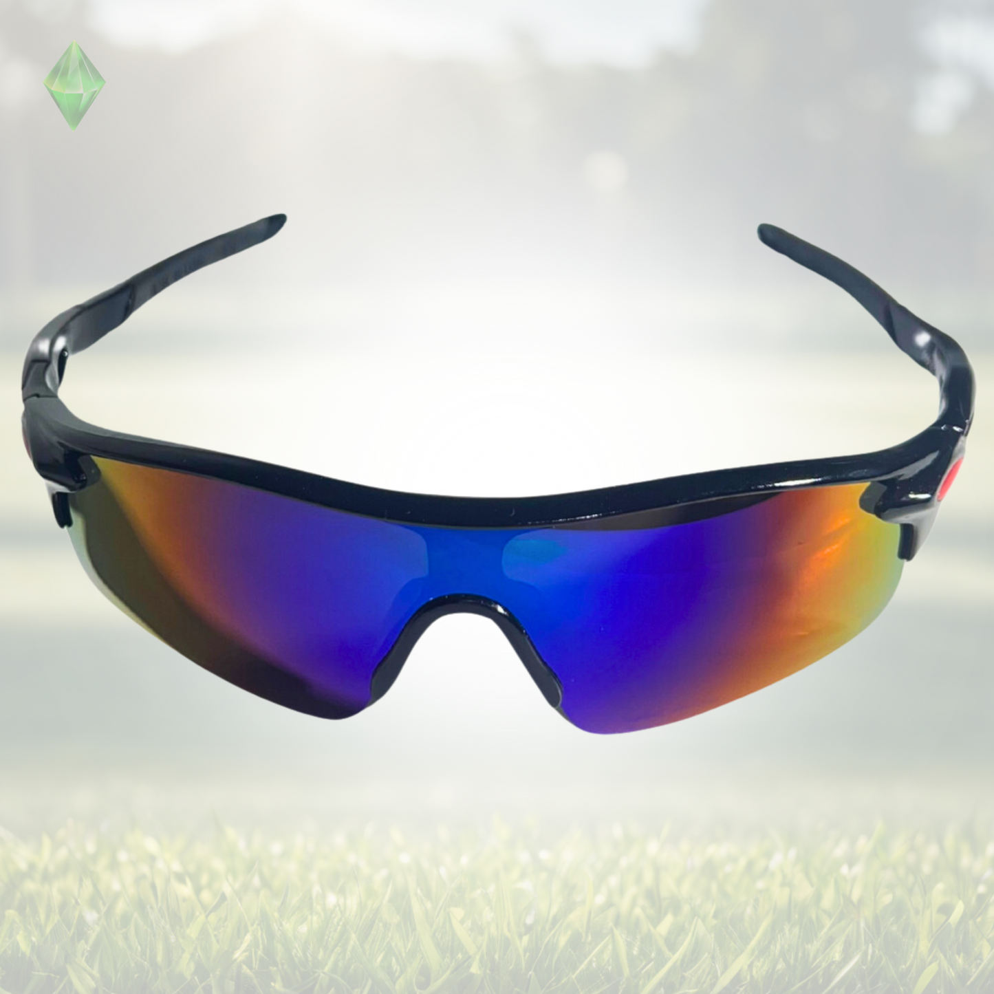 OptiView Sport Sunglasses | Blue/Purple Reflective | Polycarbonate UV400