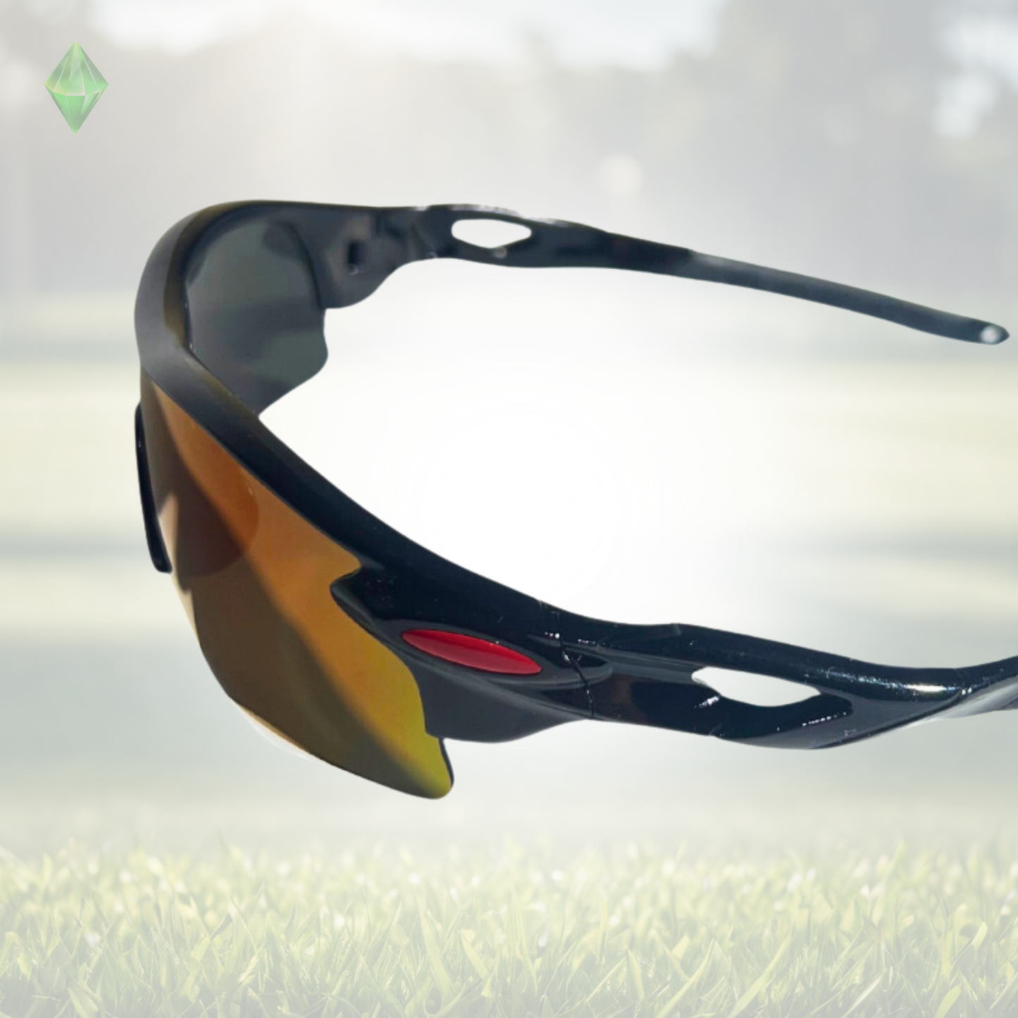 OptiView Sport Sunglasses | Blue/Purple Reflective | Polycarbonate UV400