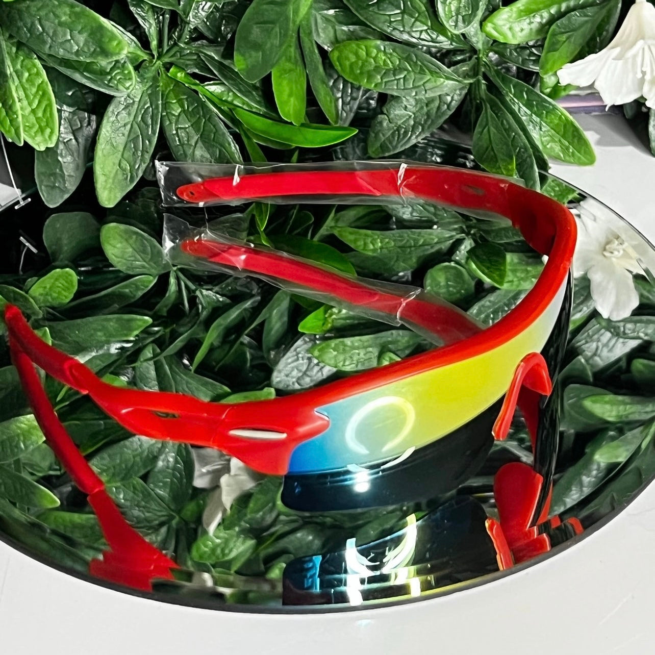 OptiView Sport Sunglasses | Red Reflective | Polycarbonate UV400