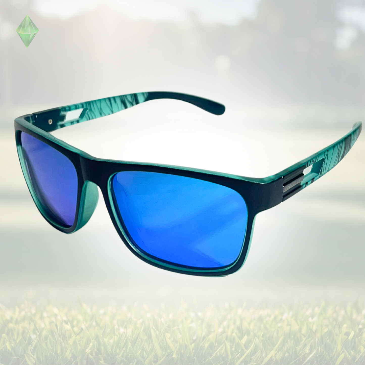 KINGSEVEN Adventure Sunglasses | Blue Reflective | Polarized UV400