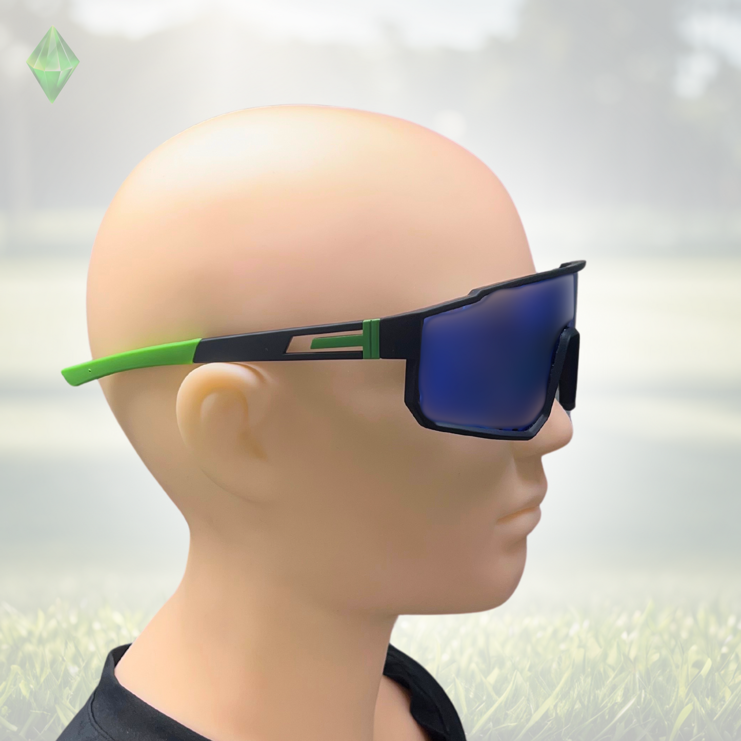VividShield Sport Sunglasses (Green) | Polarised UV400