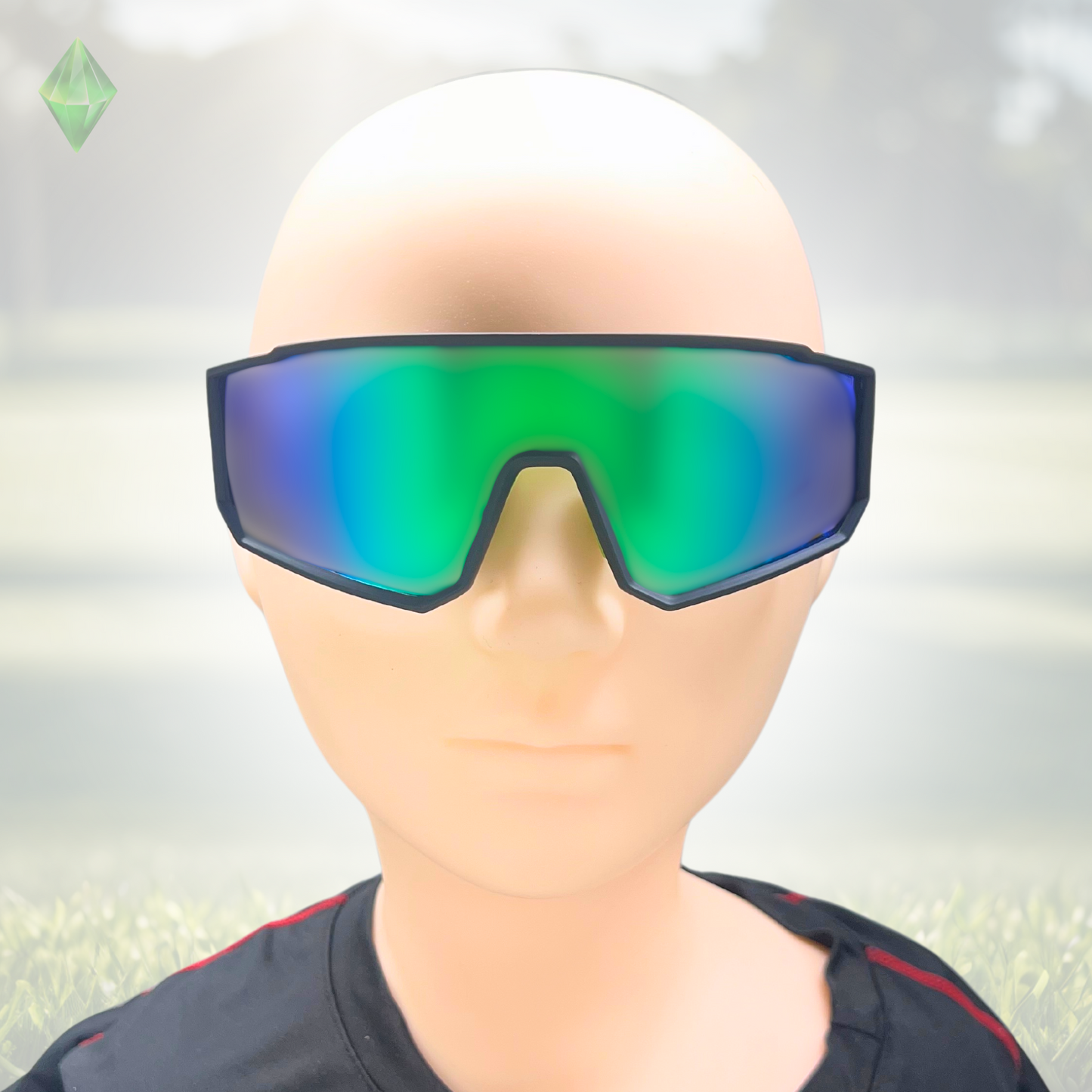 VividShield Sport Sunglasses (Green) | Polarised UV400