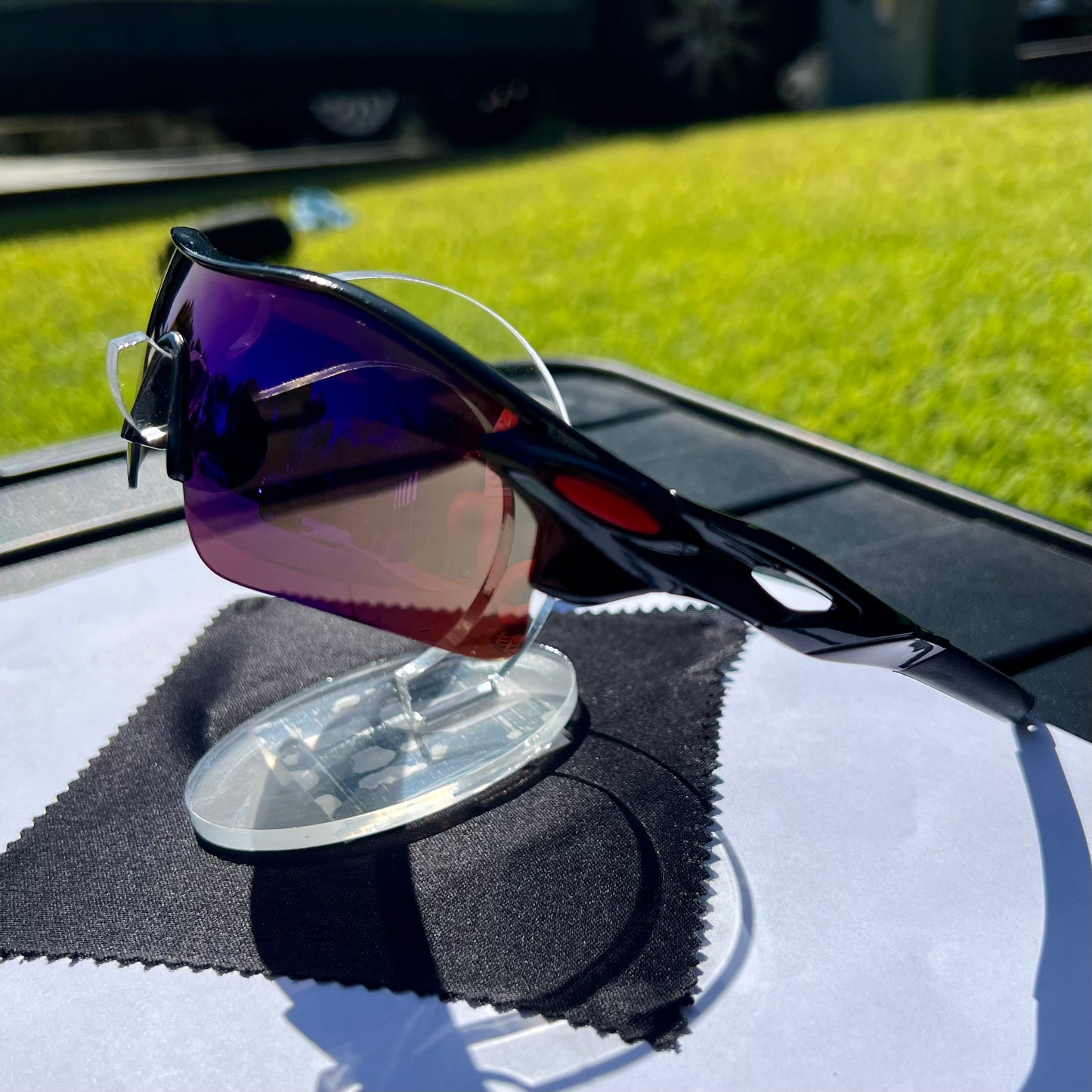 OptiView Sport Sunglasses | Blue/Purple Reflective | Polycarbonate UV400