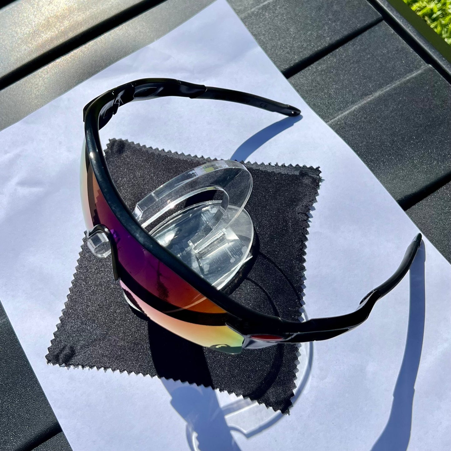 OptiView Sport Sunglasses | Blue/Purple Reflective | Polycarbonate UV400