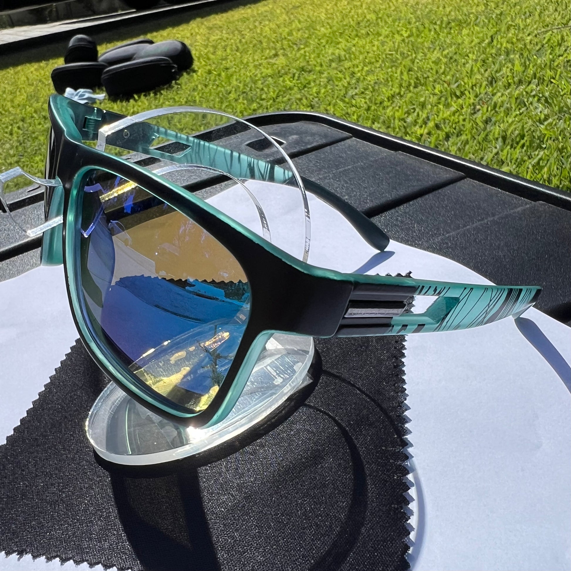 KINGSEVEN Adventure Sunglasses | Blue Reflective | Polarized UV400