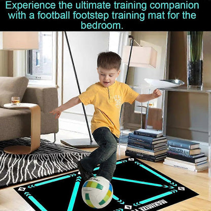 Football Training Mat Silent Step Mat 60x90cm
