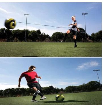 Elastic Training Band for Football Yellow Black 150