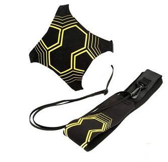 Elastic Training Band for Football Yellow Black 150