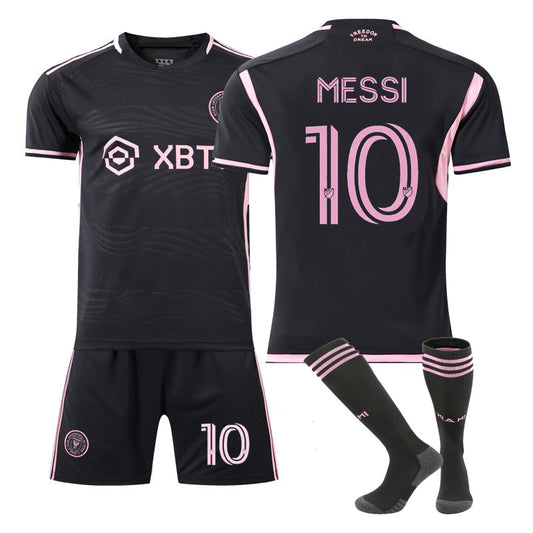 Messi Inter Miami CF Away Shirt 2324 - Adult & Kids Size 10 Away Adult XXL(185-195cm)
