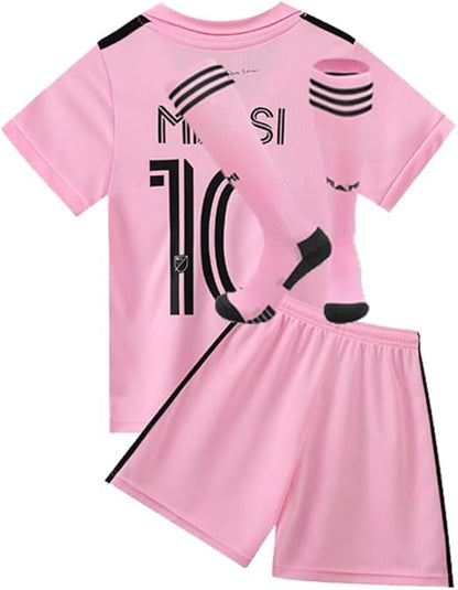 Messi Inter Miami CF Away Shirt 2324 - Adult & Kids Size 10 Away Adult XXL(185-195cm)