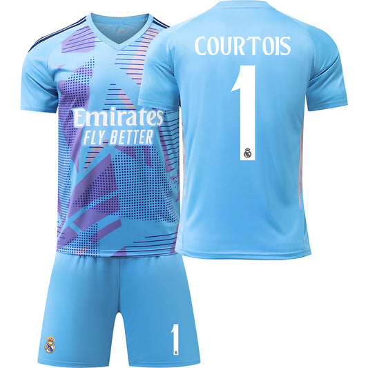 2425 Royal Horse Goalkeeper Football Shirt 2425 Real Madrid goalkeeper number 1 XXXL #—jarx 2425 Real Madrid goalkeeper number 1 XXXL #