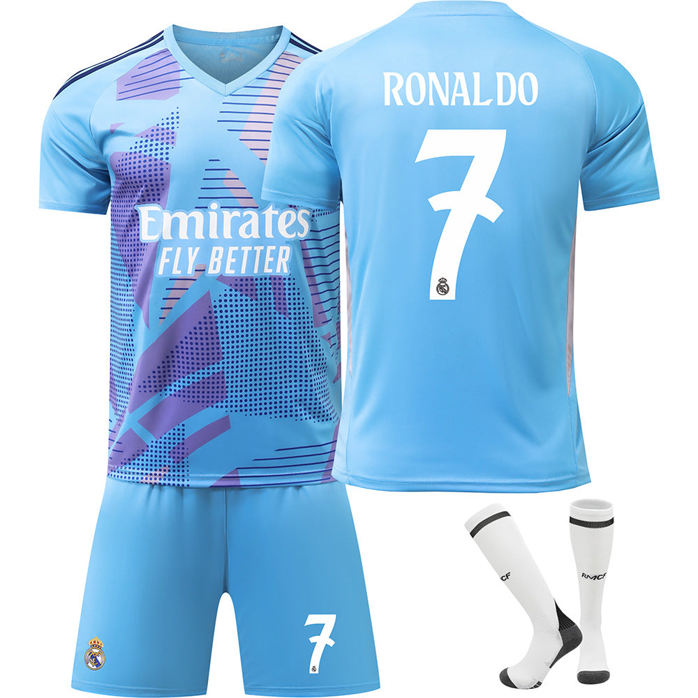 2425 Royal Horse Goalkeeper Football Shirt 2425 Real Madrid goalkeeper number 1 XXXL #—jarx 2425 Real Madrid goalkeeper number 1 XXXL #