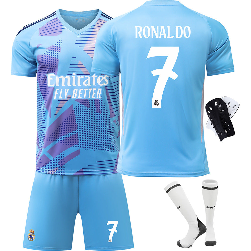 2425 Royal Horse Goalkeeper Football Shirt 2425 Real Madrid goalkeeper number 1 XXXL #—jarx 2425 Real Madrid goalkeeper number 1 XXXL #