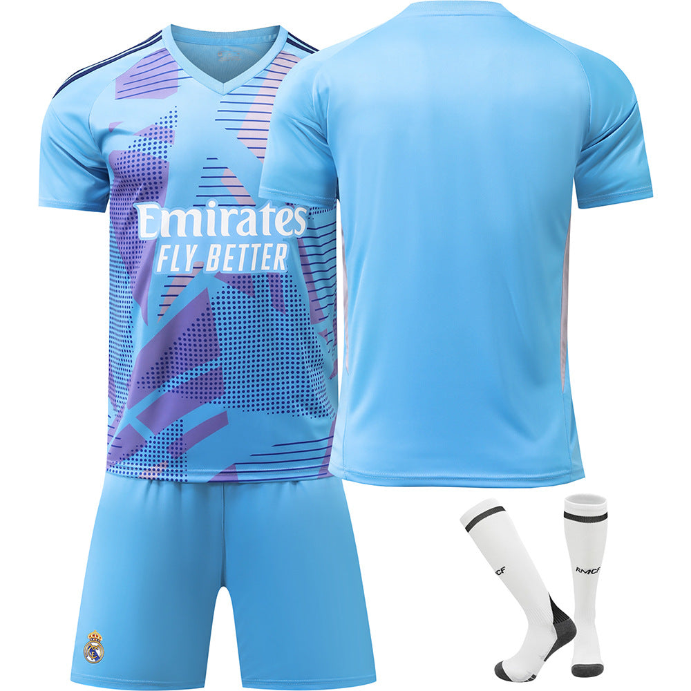 2425 Royal Horse Goalkeeper Football Shirt 2425 Real Madrid goalkeeper number 1 XXXL #—jarx 2425 Real Madrid goalkeeper number 1 XXXL #