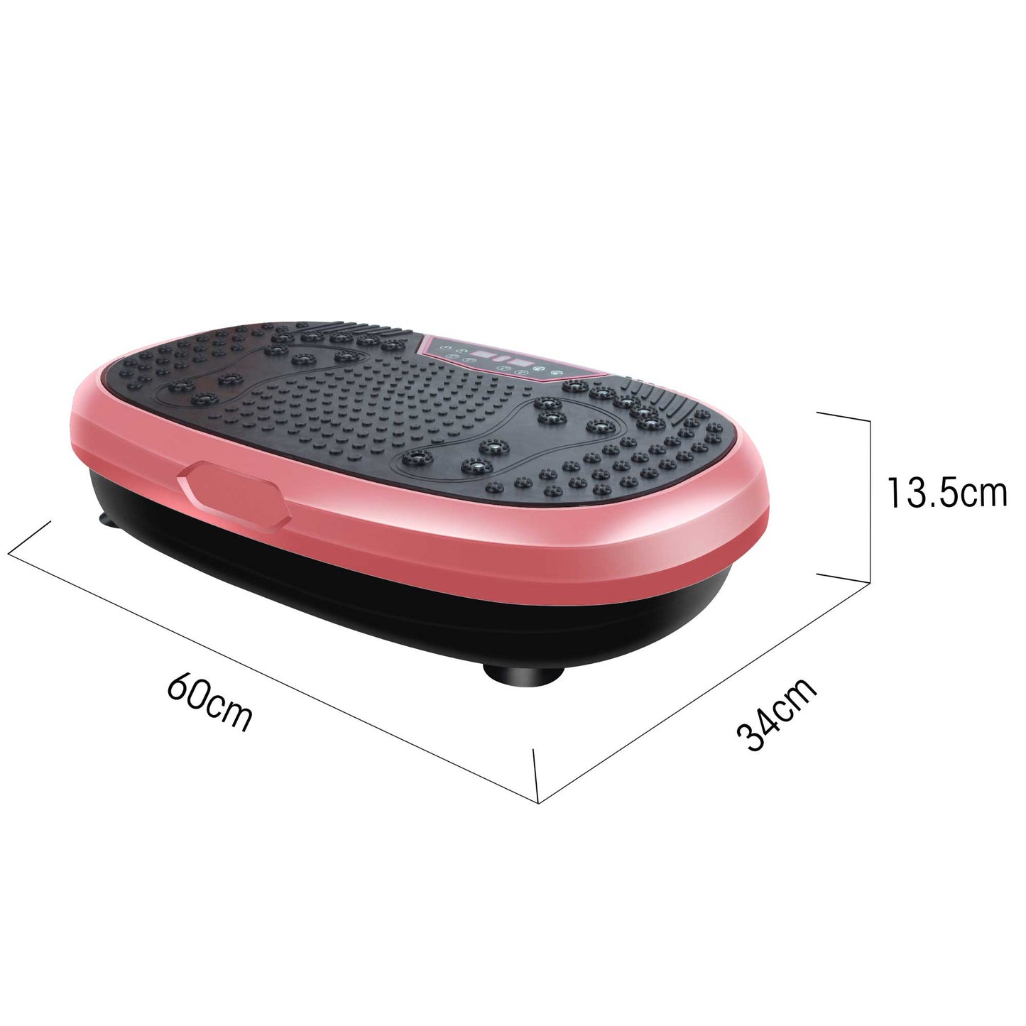 Social Hike Gold Mini Vibration Plate - Vibrating Exercise Machine Platform