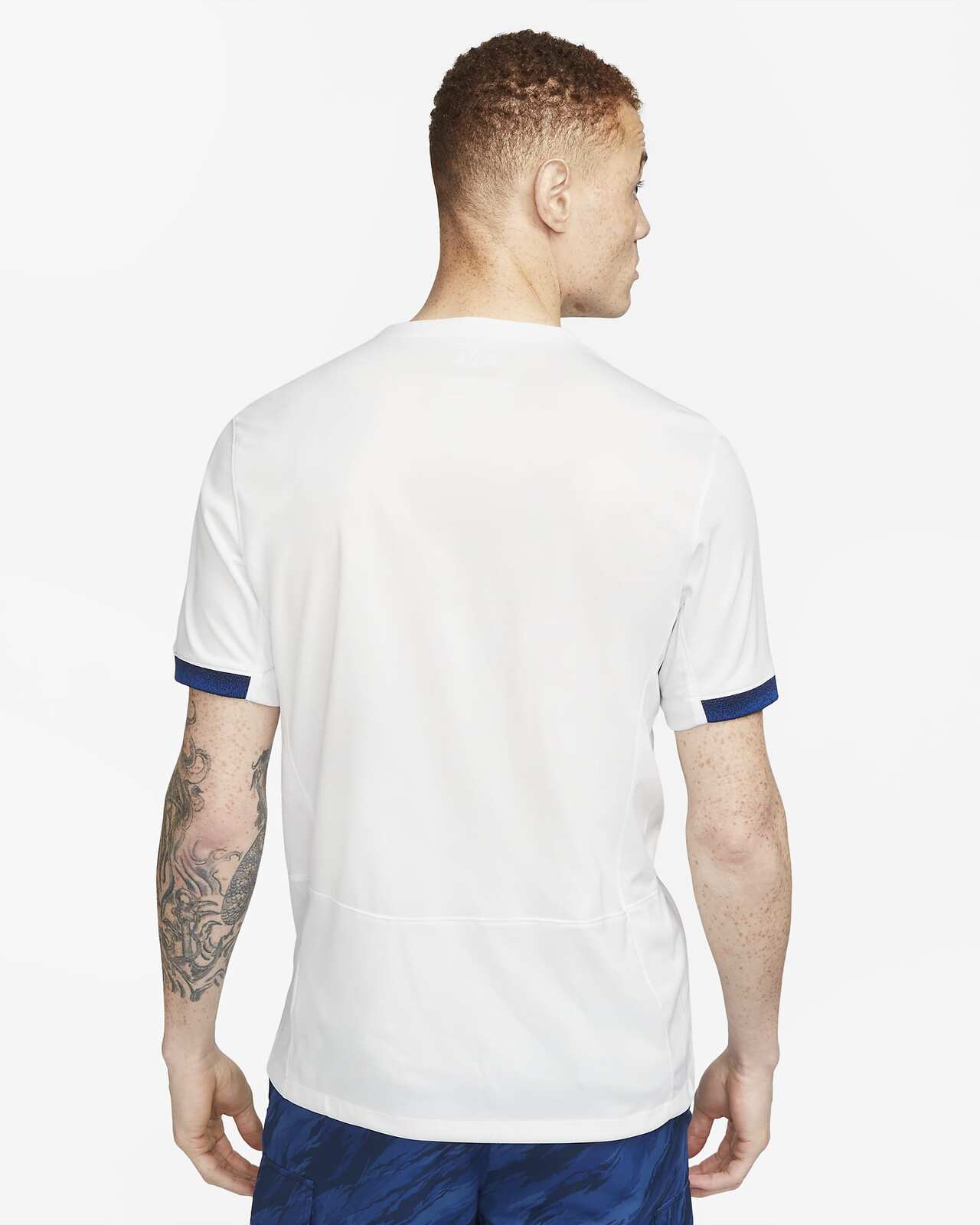 Nike Mens England National 2023 Stadium Home Dri-FIT Soccer Football Jersey Top - XL