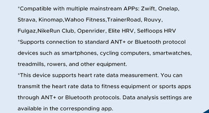 Optical Armband Heart Rate Monitor - Bluetooth & ANT+ Dual Protocol, IP67 Waterproof for Fitness Training(black)
